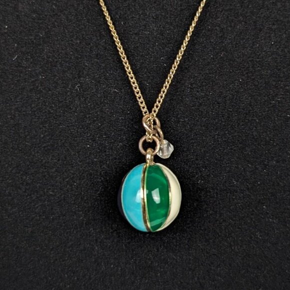 V. Colourful Ball Pendant Necklace - Picture 4 of 6